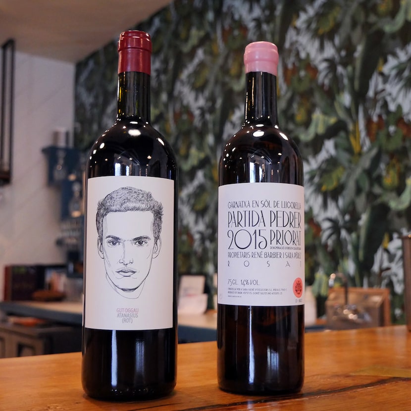 2017 Gut Oggau  Atanasius  and 'Partida Pedrer' Rosat, Priorat, 2015 at Bar & Garden, Dallas 