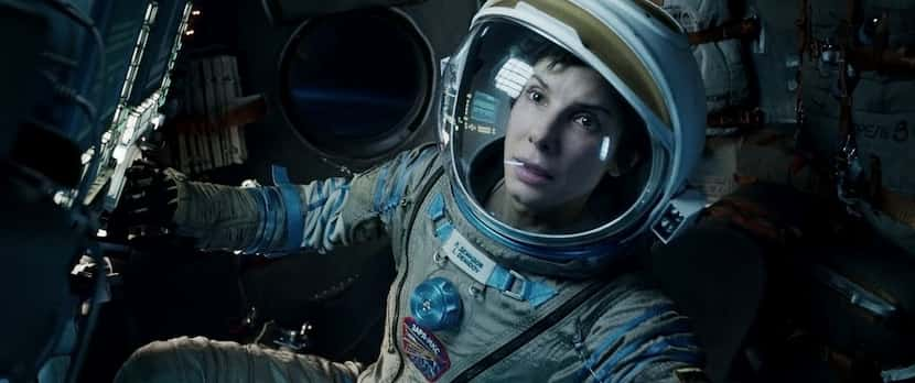 Sandra Bullock in "Gravity." 