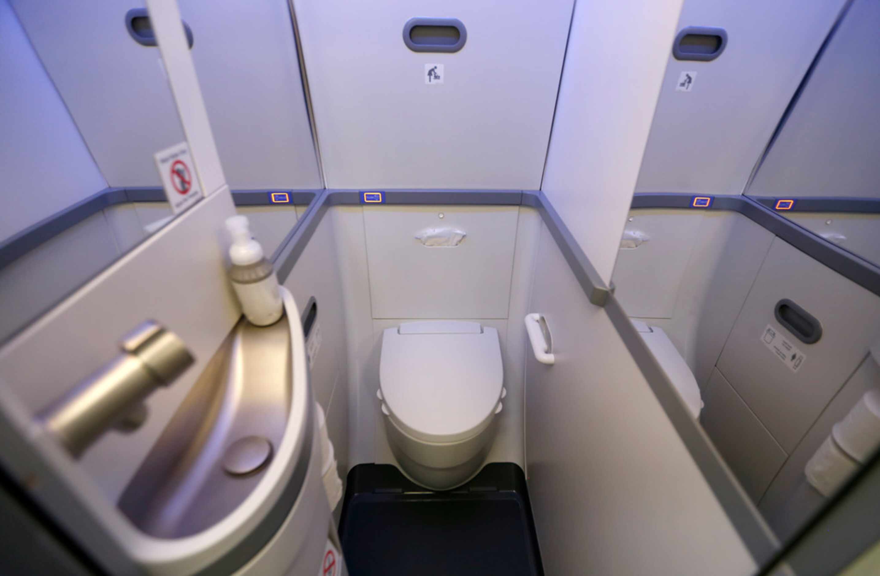 How airlines are making more money by making airplane bathrooms smaller