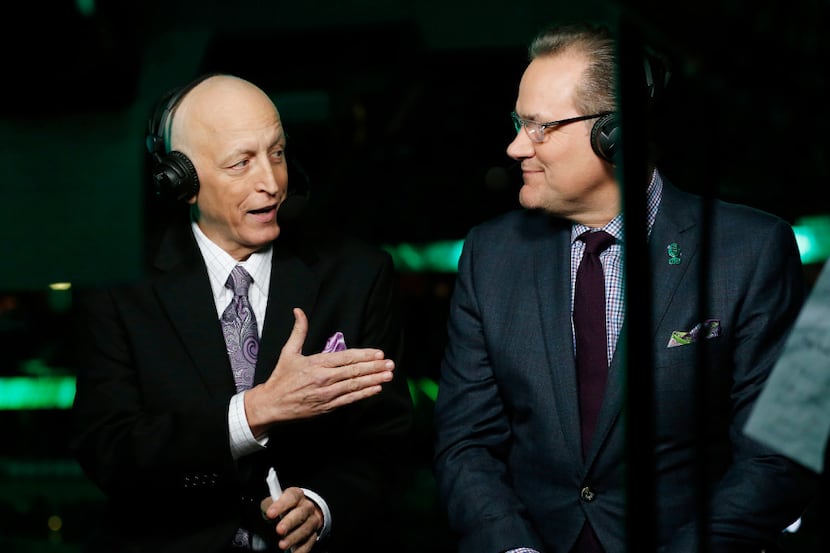 Dallas Stars play-by-play Dave Strader talks to broadcast partner Daryl "Razor" Reaugh...