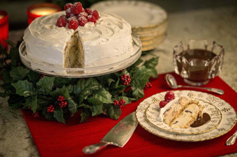 An assembly holiday dessert, shot Monday, October 28, 2013 at the home of Anne Greer McCann...