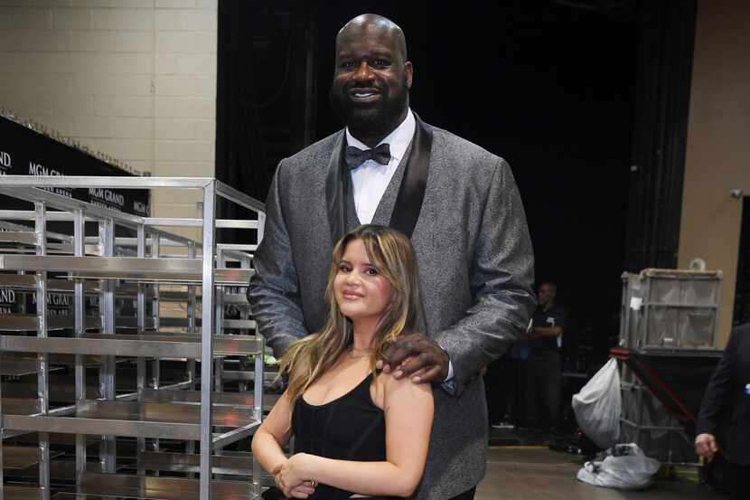 Singer Maren Morris and Shaquille O'Neal attend The Event hosted by the Shaquille O'Neal...