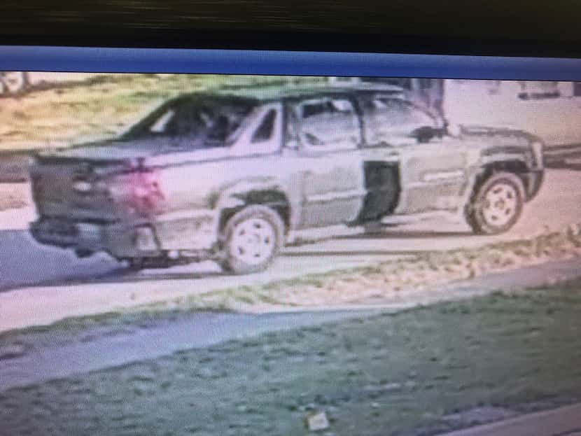 Police are looking for this vehicle in connection with the incident.