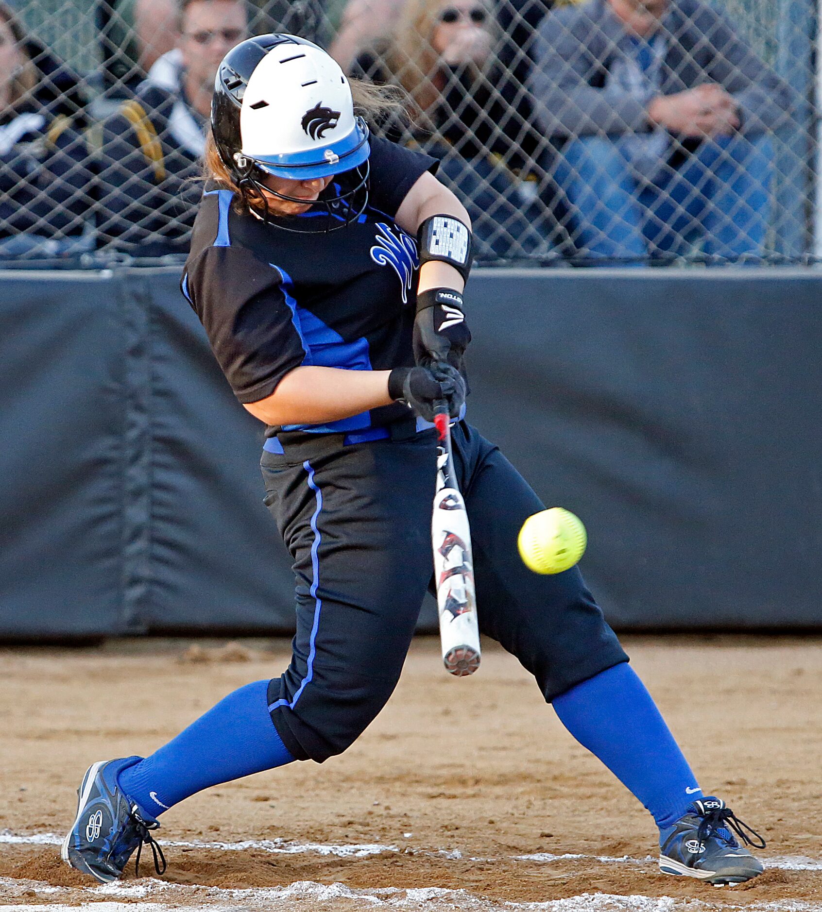 Margo Beck, C, Plano West / Among the area leaders in home runs (10) and RBI (47), Beck is a...