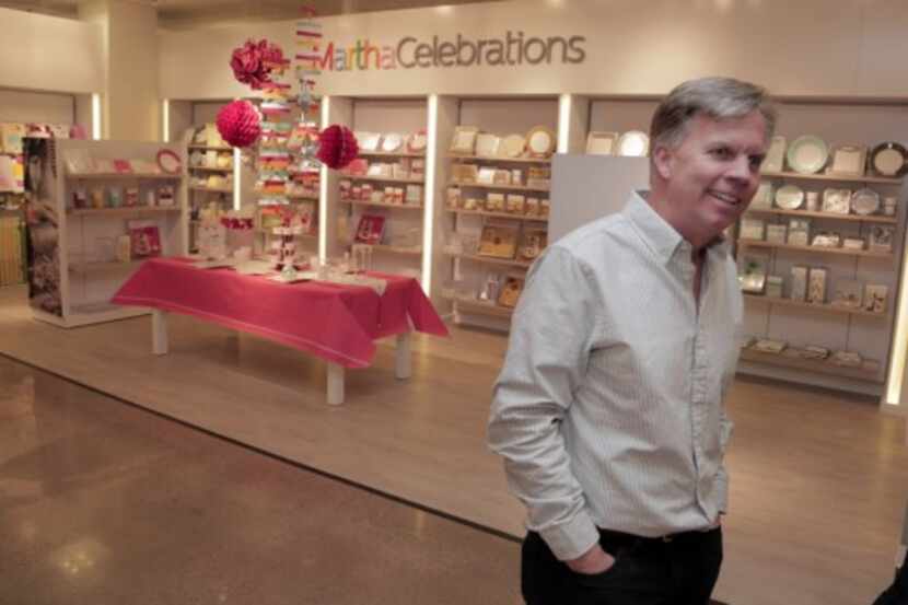 Former .C. Penney CEO Ron Johnson, pictured near the Martha Celebrations section at a...