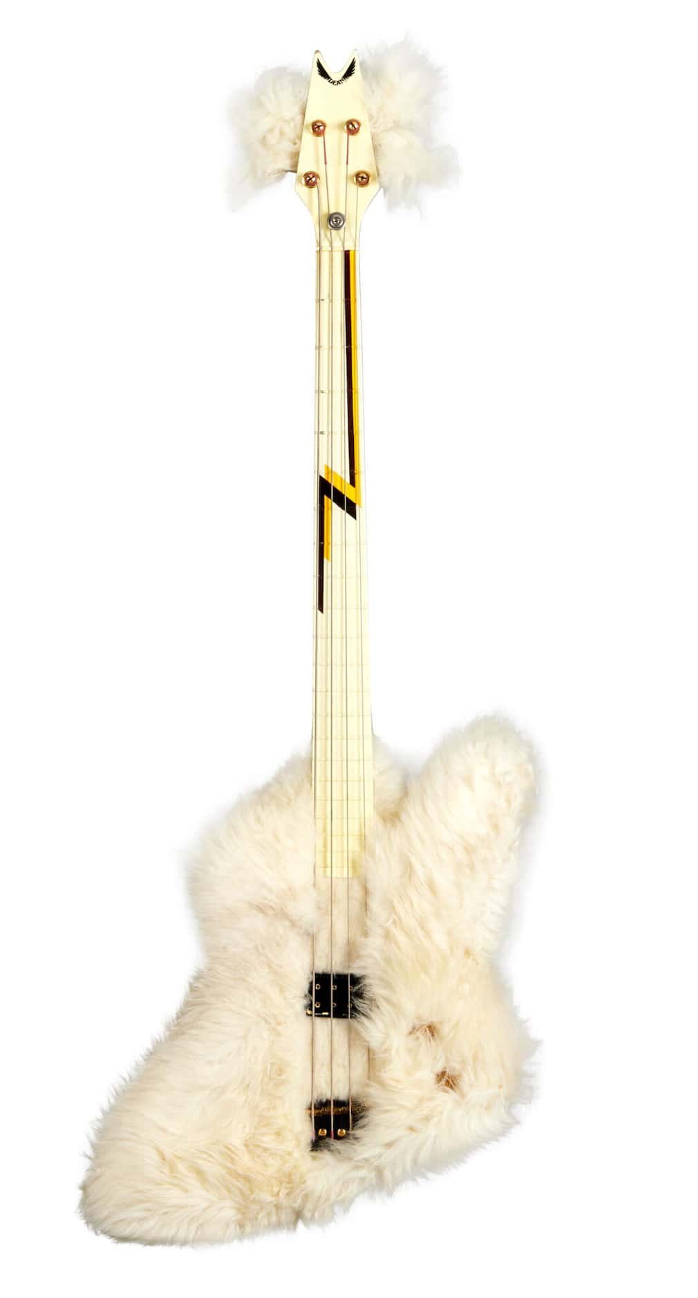 Dusty Hill s fur bass guitar played on ZZ Top s iconic  Legs  music video is included in an...