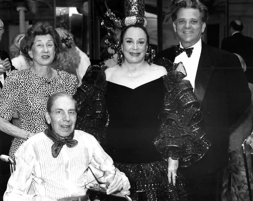 From left: Louise and Dick Eiseman, Nancy Hamon and Victor Costa are shown in a Fete Set...