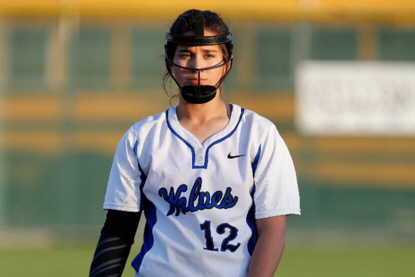 Plano West pitcher Sierra Lange is 10-2 with a 0.68 ERA for the area's top-ranked 6A team....
