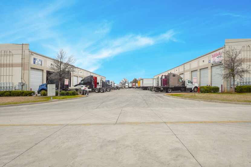 A warehouse project on High Prairie Road in Grand Prairie was included in the purchase.