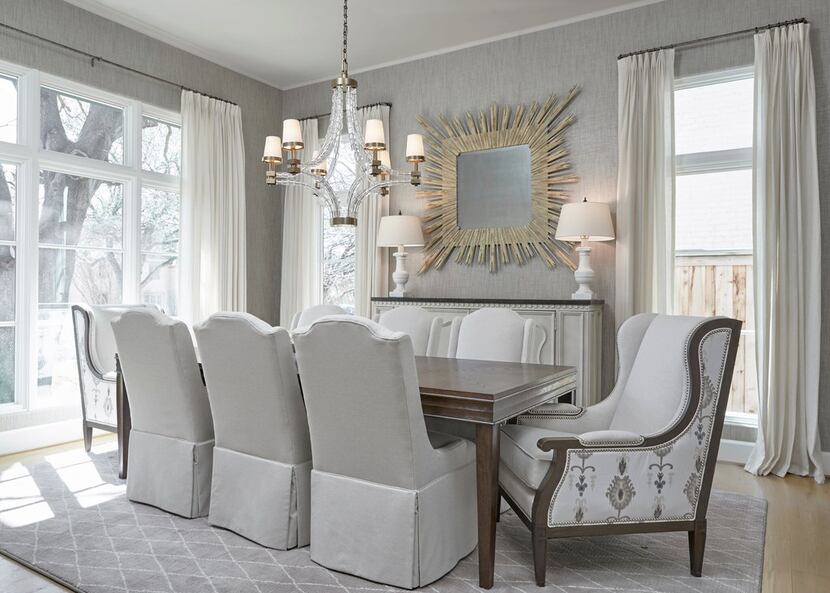 Comfort is key when it comes to keeping guests gathered around a table. Designer Emily...