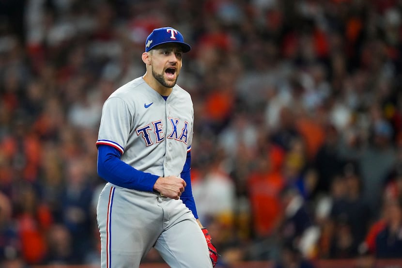 In Game 2 win, Nathan Eovaldi did what he's done all postseason for the  Rangers