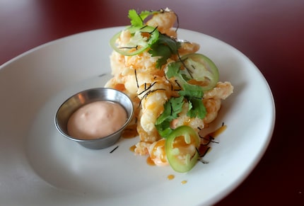 Tempura Shrimp with spicy aioli is one of the appetizers at Local Public Eatery, which opens...