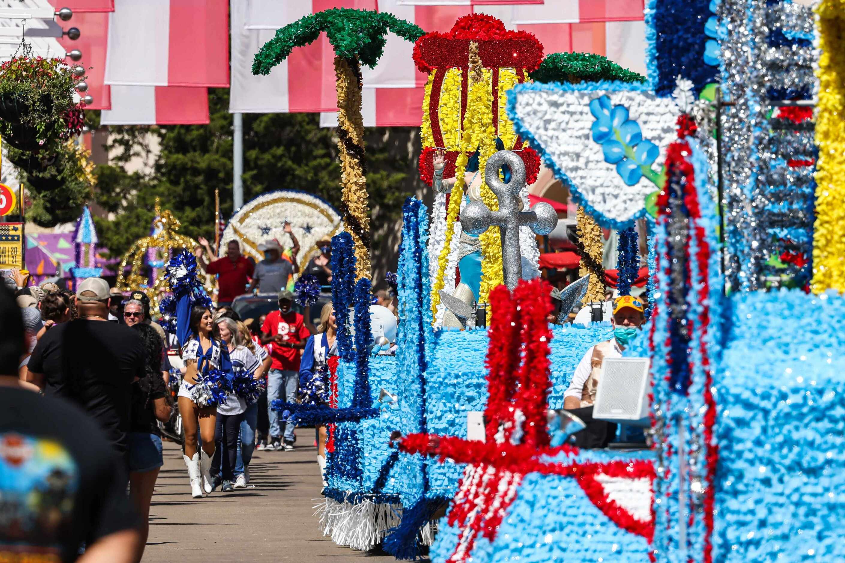 The annual Opening Day Parade at the State Fair of Texas in Dallas on Friday, September 24,...