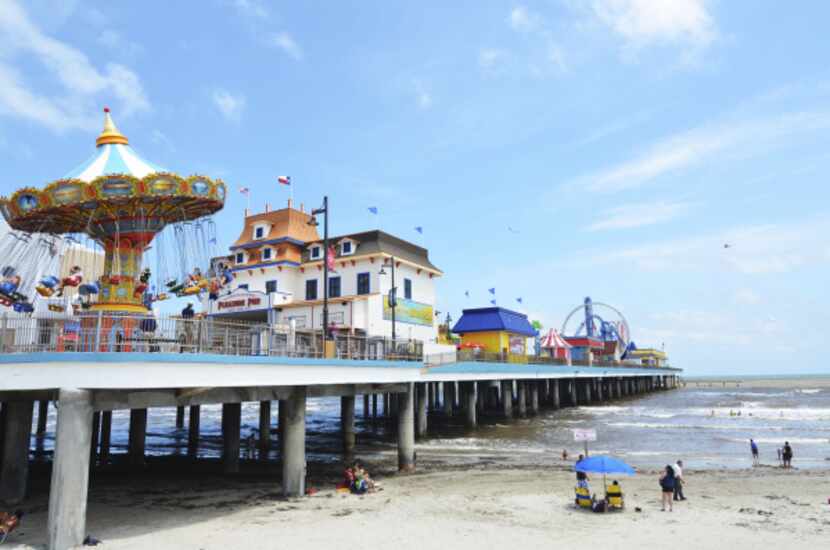 The Galveston Island Historic Pleasure Pier is very connected with the beach. Those who have...
