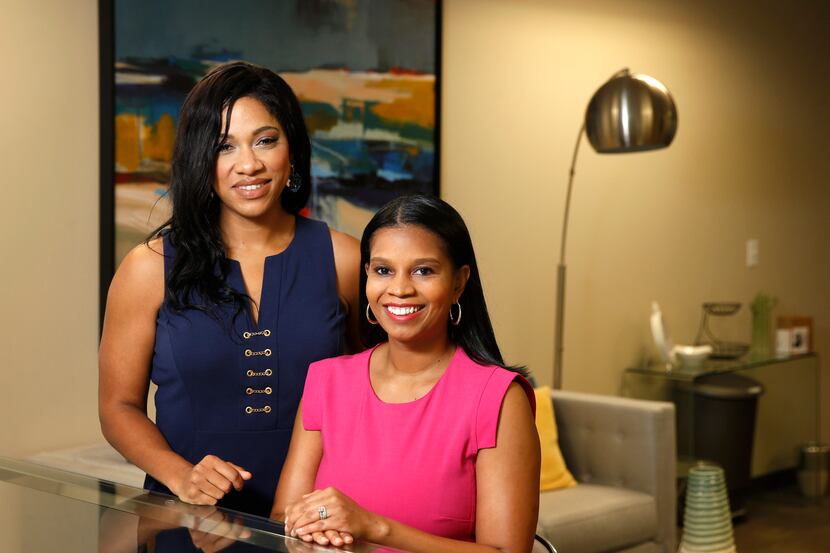 Star Carter (left) and Mandy Price abandoned legal careers to launch Kanarys, a Dallas-based...