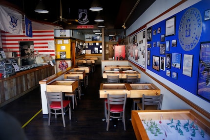 All of veteran David Jordan’s military memorabilia and furnishings are locked up inside his...