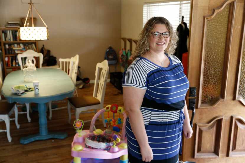 Mineral Wells foster mother Angela Cook and her husband were among dozens of families that...