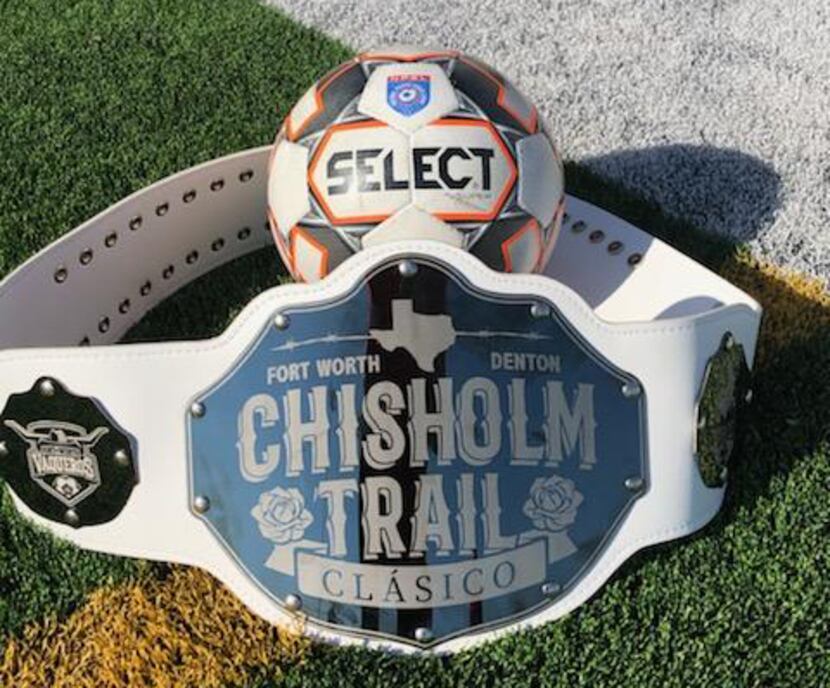 The Chisholm Trail Clásico belt.