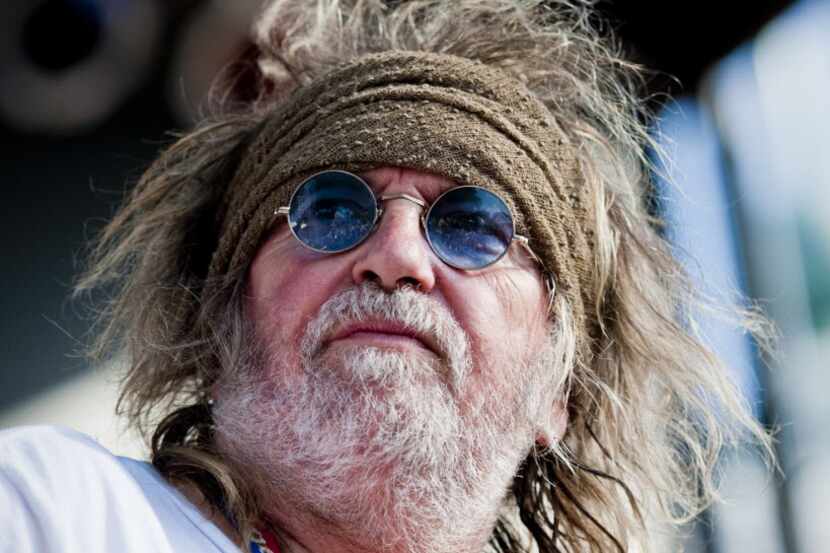 Ray Wylie Hubbard performs on the outdoor stage during Willie Nelson's Fourth of July Picnic...