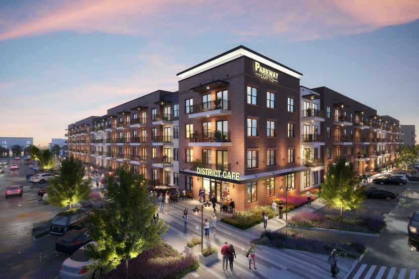 Realty Capital Residential is building the Parkway Lofts apartments on Interstate-35E in...