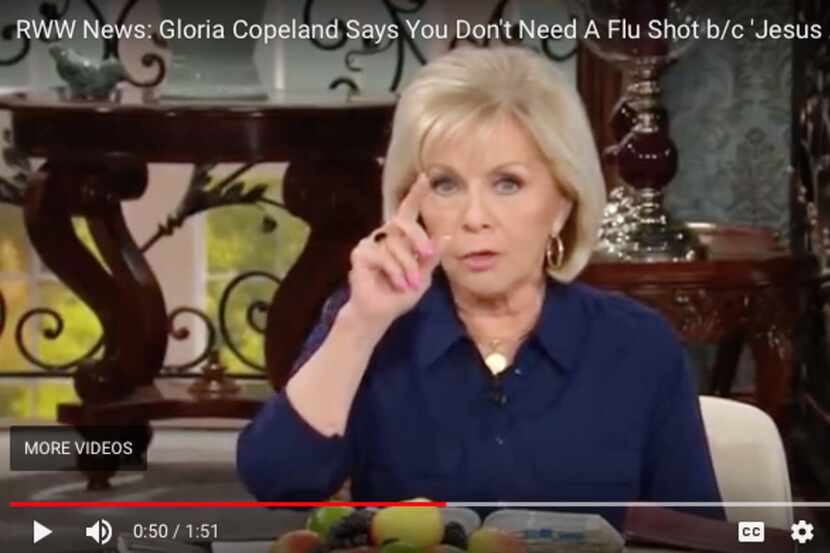 Tarrant County televangelist Gloria Copeland, one of President Donald Trump's faith...