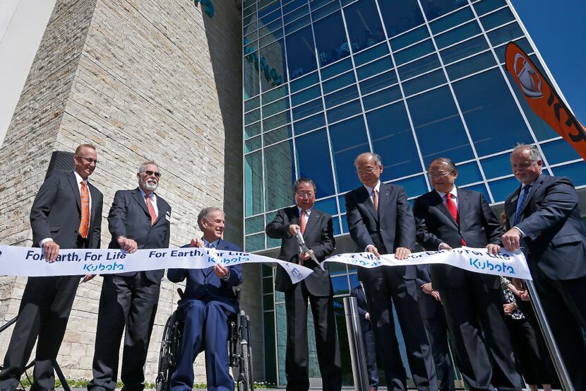 Gov. Greg Abbott, shown at a ribbon-cutting ceremony in Grapevine earlier this month, called...