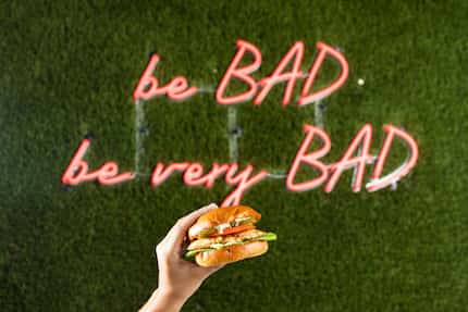 Bad Chicken also wants to be one of the most Instagrammable with its neon sign.
