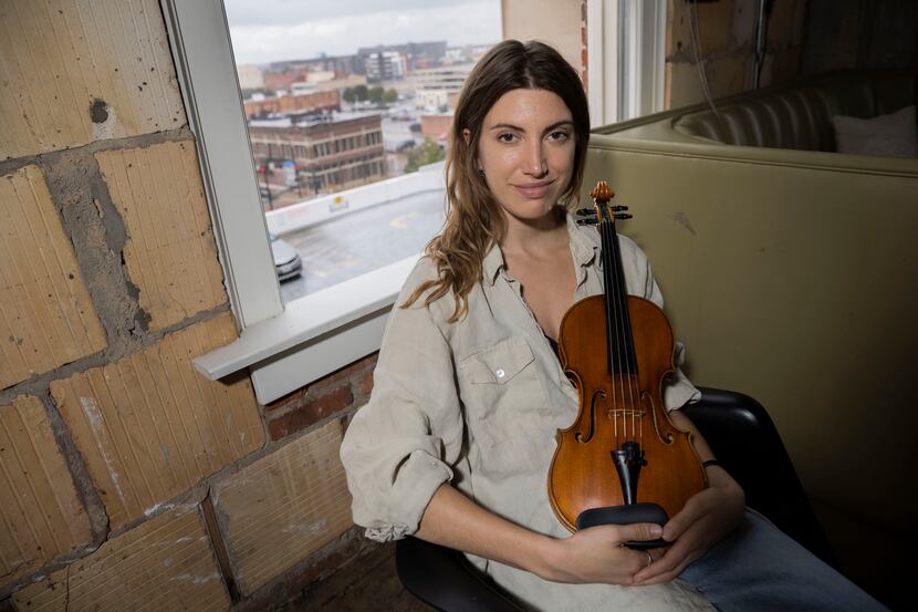 Lydia Umlauf, a violinist in the Dallas Symphony Orchestra, fled her apartment at 2 a.m. on...