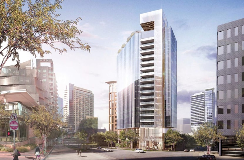 California developers have planned a hotel for the site.