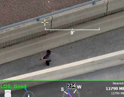 The Dallas Police Department released this image of the man pointing what turned out to be a...