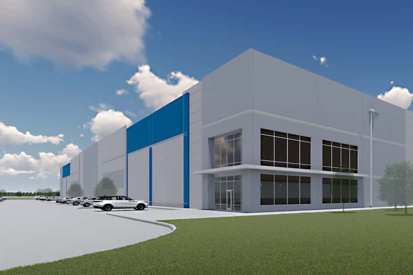 The Southport Logistics Park 3 building is near Interstate 45 in Wilmer.