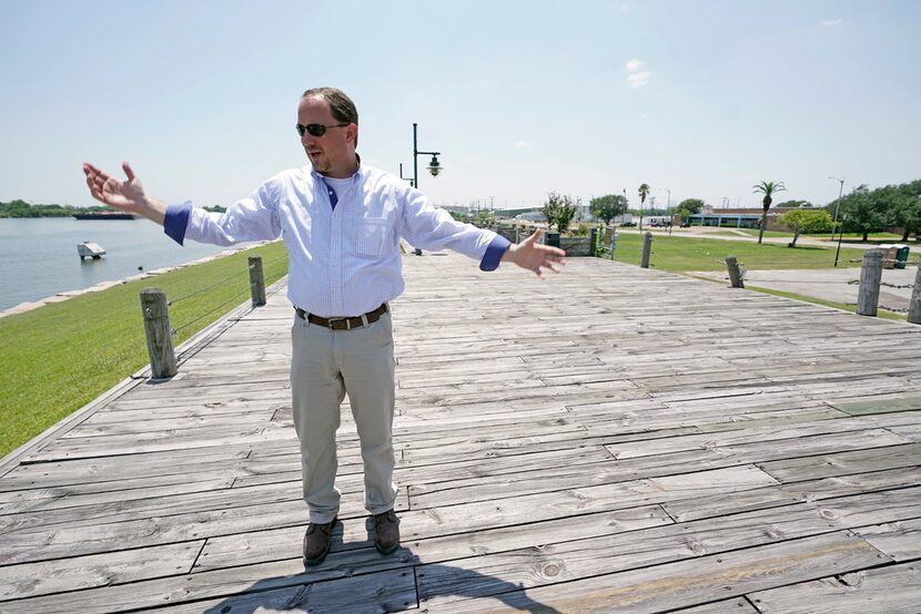 Resident Engineer Steve Sherrill of the U.S. Army Corps of Engineers, talks about the...