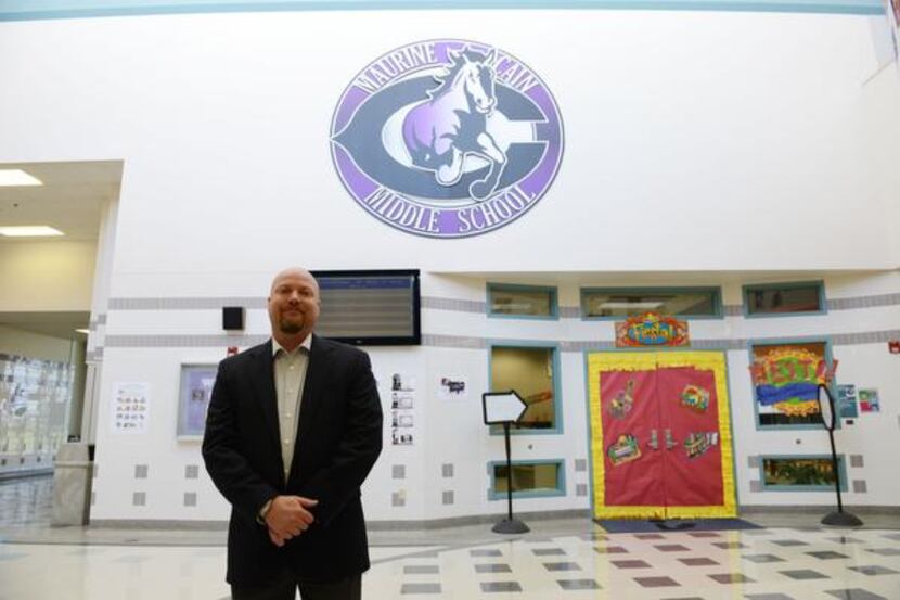 
Cain Middle School principal Jason Johnston recently won the H-E-B Excellence in Education...
