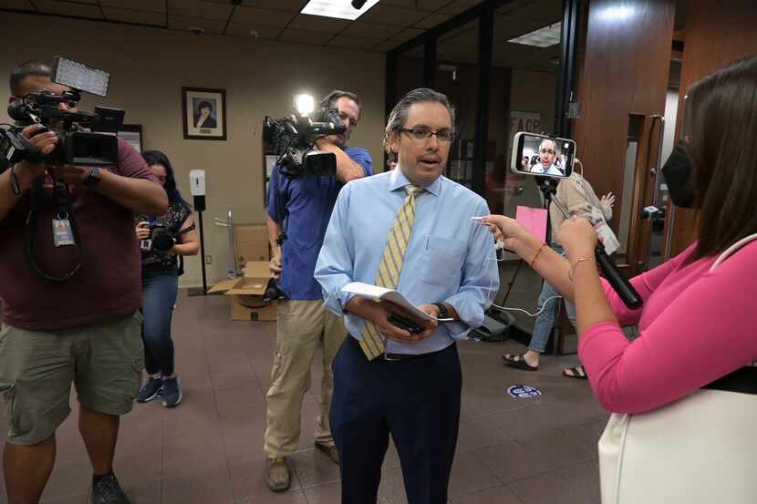 El Paso criminal defense attorney Omar Carmona petitioned a district court to remove El Paso...