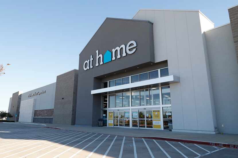 The At Home store on Hwy. 121 in West Plano. The retailer in early 2022 will open its 11th...