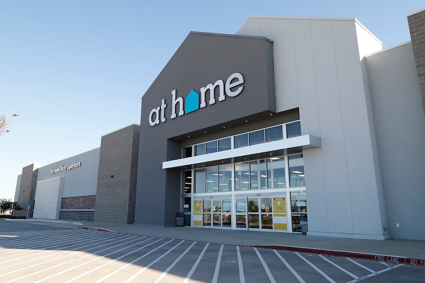 The At Home store on Hwy. 121 in West Plano. The retailer in early 2022 will open its 11th...