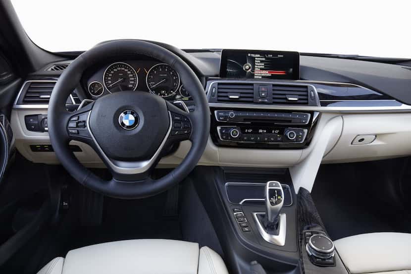 If you're looking for luxury, the interior of the 2016 BMW 340i sedan probably won't wow...