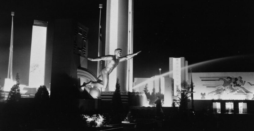  Lawrence Tenney Stevens' original "Tenor" at Fair Park (Friends of Fair Park)