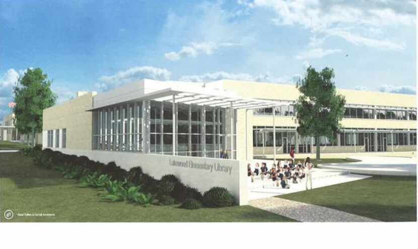 
Part of LEEF’s planned additions to Lakewood Elementary include a larger, open library with...