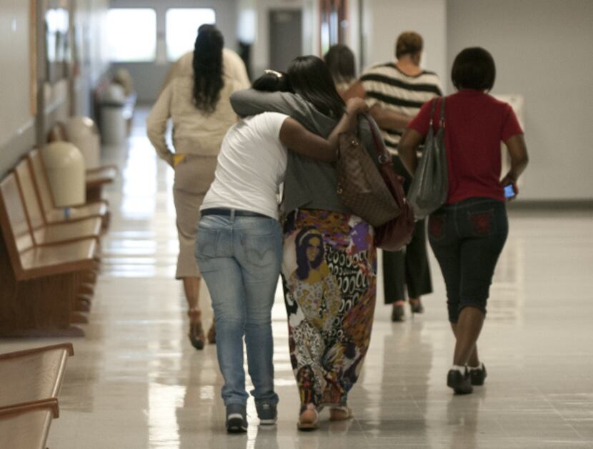 The 14-year-old boy’s family left the Henry Wade Juvenile Justice Center on Thursday. The...