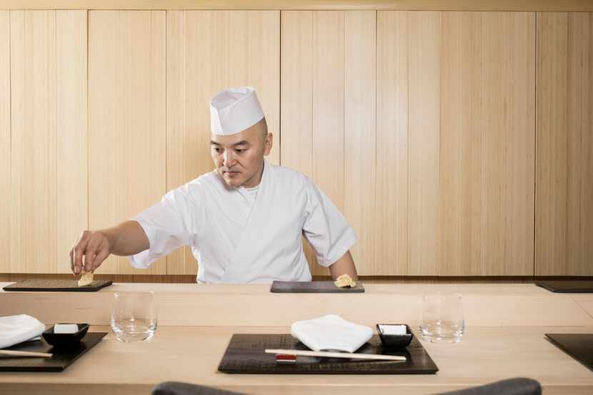 A Japanese restaurant named after its fourth-generation master sushi chef Tatsuya Sekiguchi...