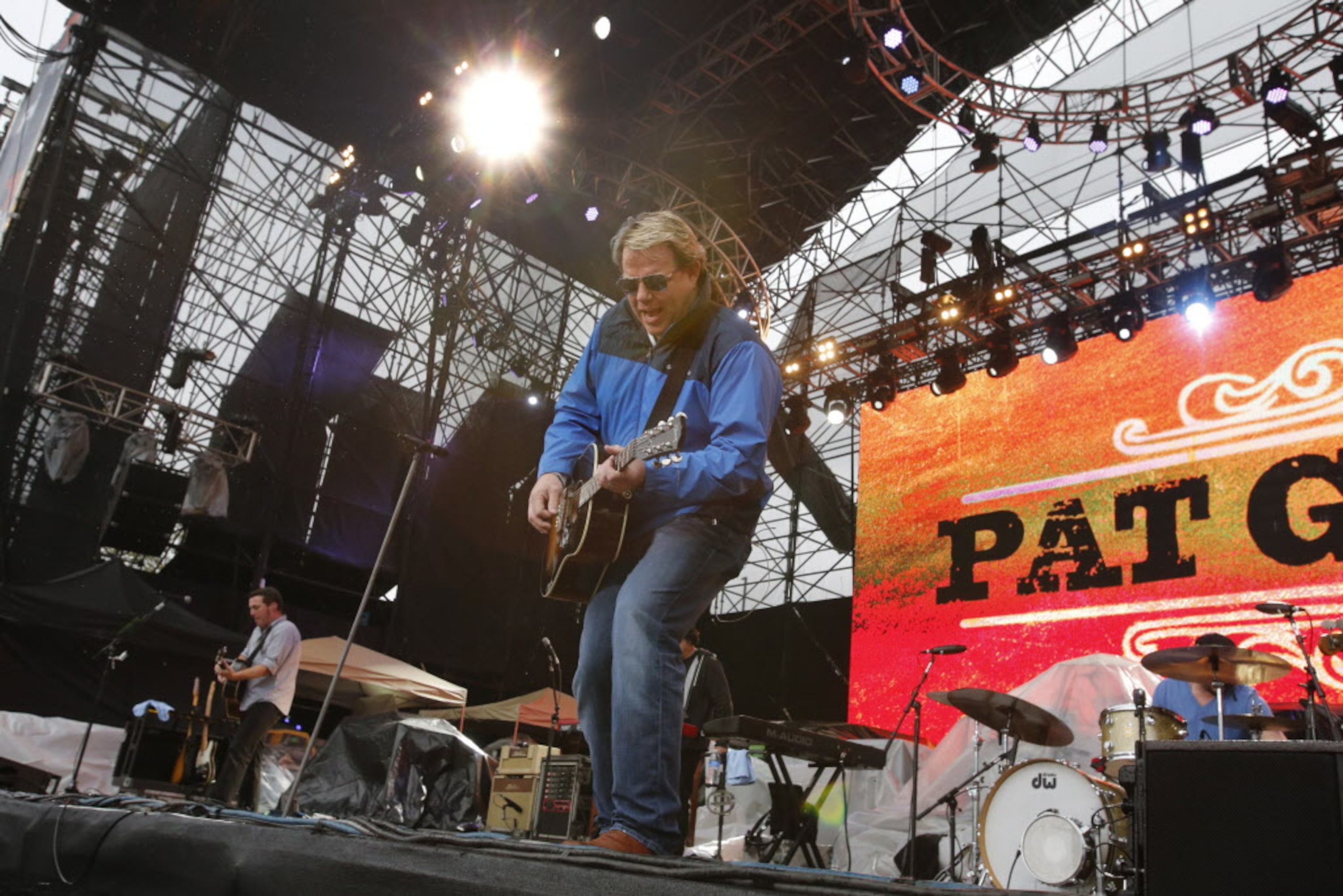 Pat Green performs during the March Madness Music Festival in Dallas on Sunday, April 6,...