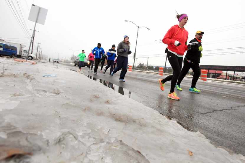 When the Dallas Marathon was canceled because of ice in 2013, a group of runners ran 26.2...