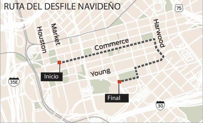 Ruta del desfile