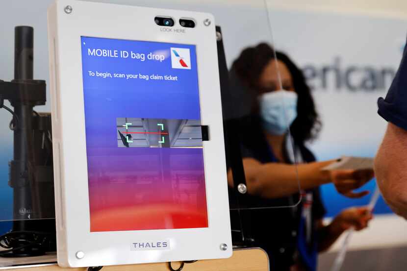 American Airlines is rolling out nine new Mobile ID bag drops, a touchless technology for...