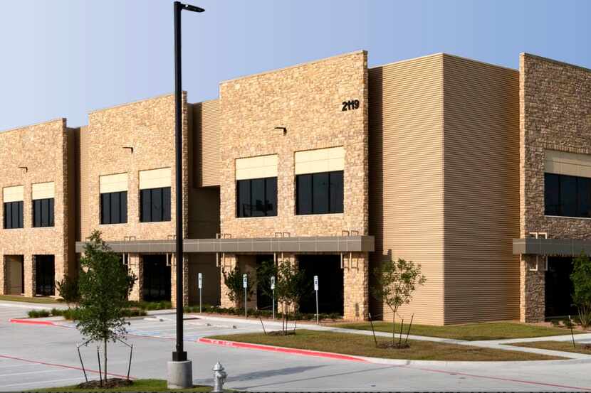 The Crossroads Trade Center 3 building in DeSoto is one of the properties offering sublease...