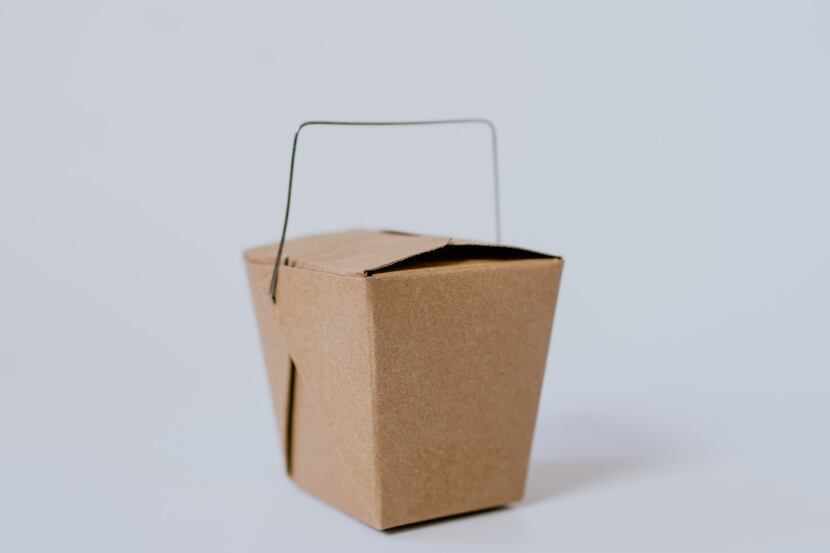 Cardboard to-go container