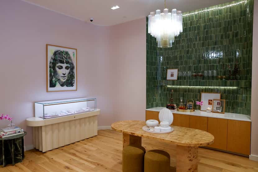 An interior view of jewelry store Ylang 23 pictured, Thursday, July 25, 2024 in Highland...