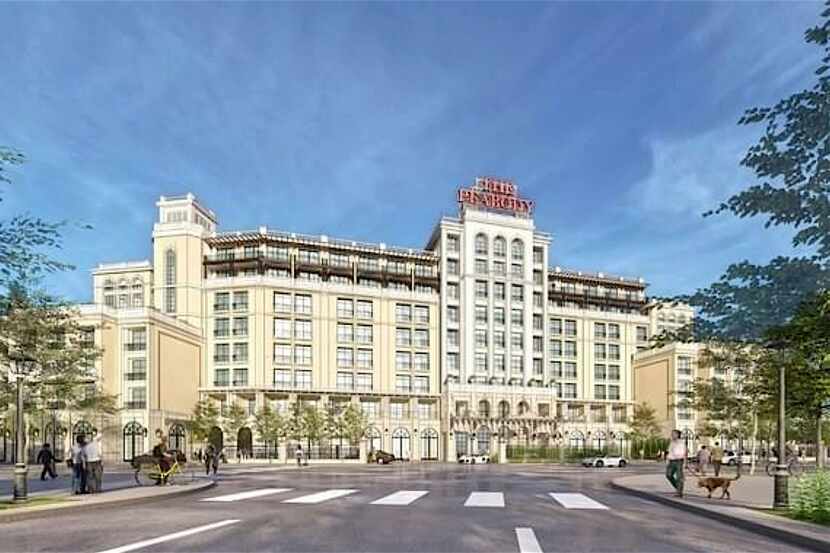 The luxury Peabody Hotel north of Fort Worth is planned for more than 260 rooms.