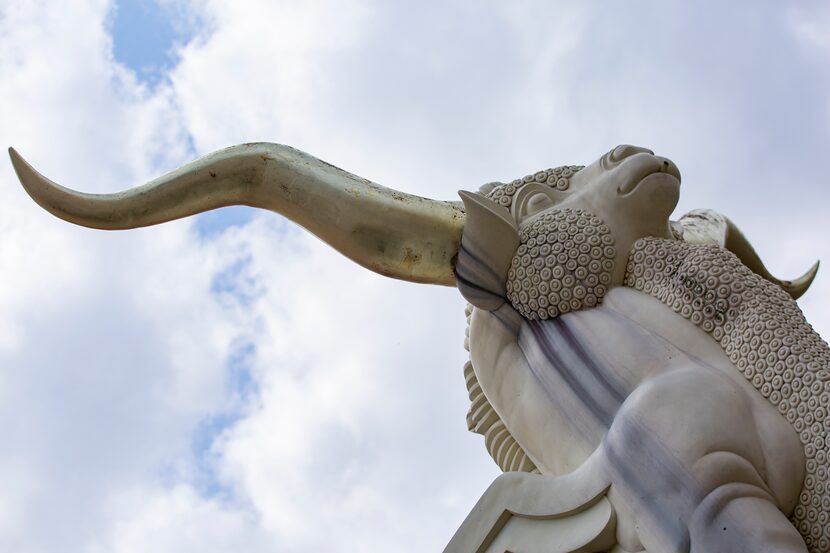 7. You can spot him hanging around the State Fair near the Cotton Bowl and Pan American...